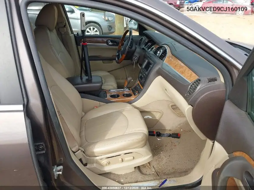 5GAKVCED9CJ160109 2012 Buick Enclave Leather