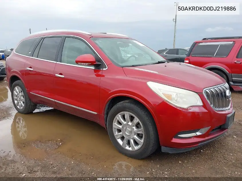 5GAKRDKD0DJ219886 2013 Buick Enclave Premium