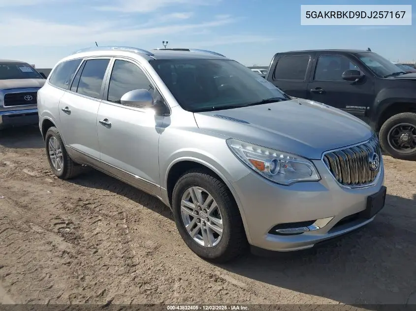 5GAKRBKD9DJ257167 2013 Buick Enclave Convenience