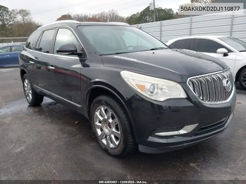 5GAKRDKD2DJ110877 2013 Buick Enclave Premium