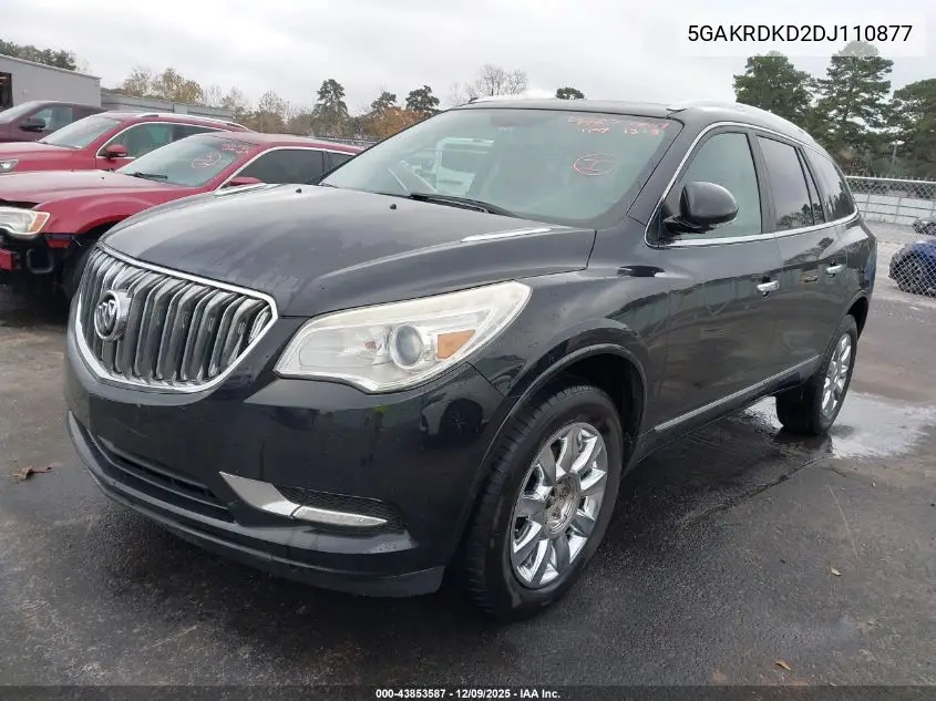 5GAKRDKD2DJ110877 2013 Buick Enclave Premium