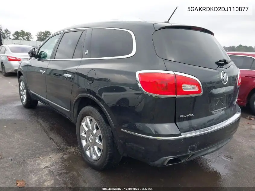 5GAKRDKD2DJ110877 2013 Buick Enclave Premium