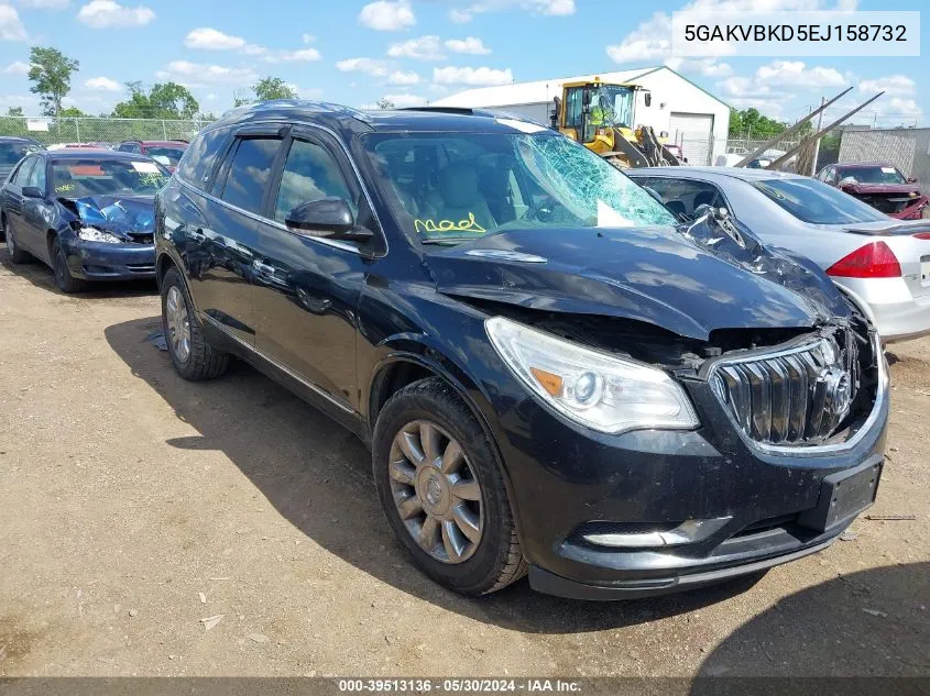 2014 Buick Enclave Leather VIN: 5GAKVBKD5EJ158732 Lot: 39513136