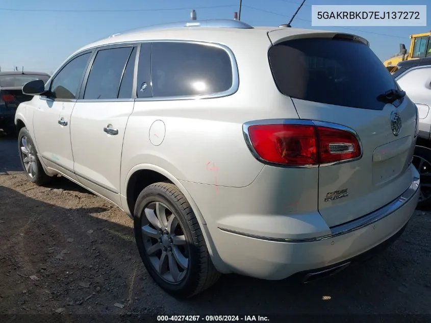 5GAKRBKD7EJ137272 2014 Buick Enclave