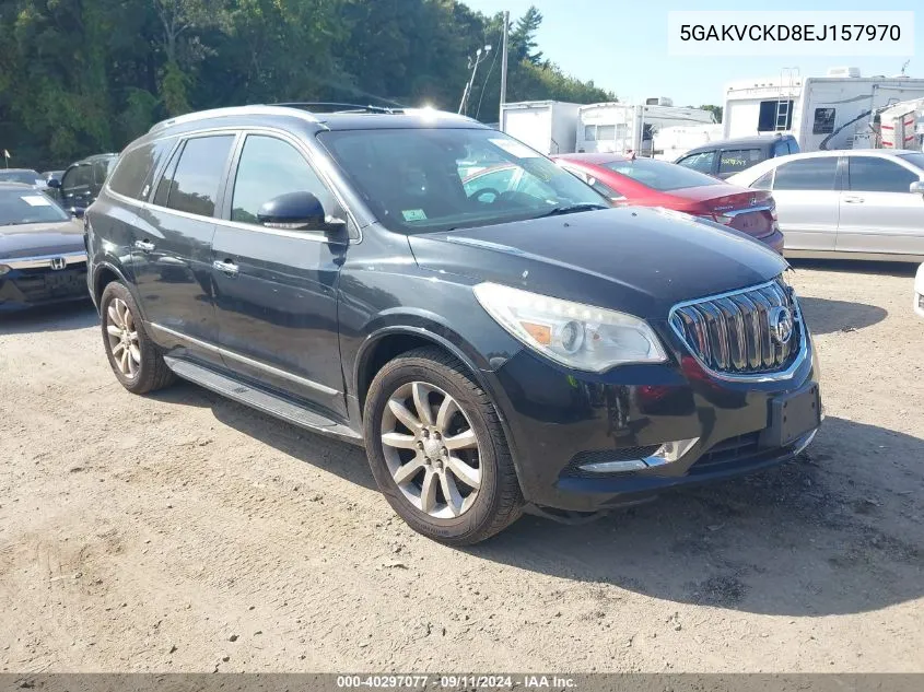 2014 Buick Enclave Premium VIN: 5GAKVCKD8EJ157970 Lot: 40297077