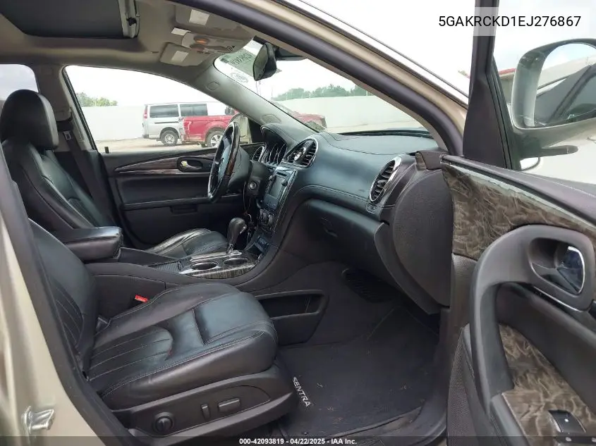 2014 Buick Enclave Premium VIN: 5GAKRCKD1EJ276867 Lot: 42093819