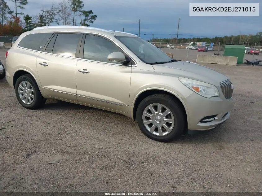 5GAKRCKD2EJ271015 2014 Buick Enclave Premium