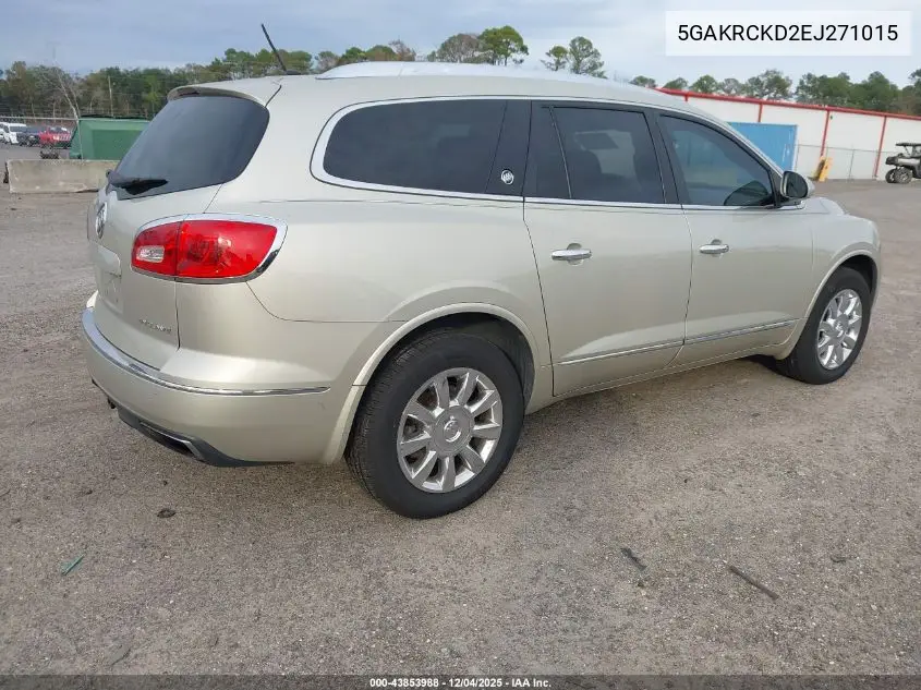 5GAKRCKD2EJ271015 2014 Buick Enclave Premium