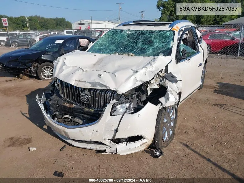 5GAKVBKD5FJ287037 2015 Buick Enclave