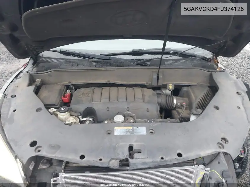 5GAKVCKD4FJ374126 2015 Buick Enclave Premium