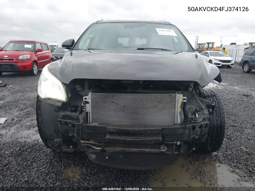 5GAKVCKD4FJ374126 2015 Buick Enclave Premium