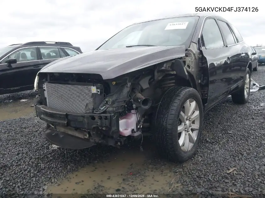 5GAKVCKD4FJ374126 2015 Buick Enclave Premium