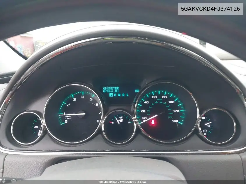 5GAKVCKD4FJ374126 2015 Buick Enclave Premium