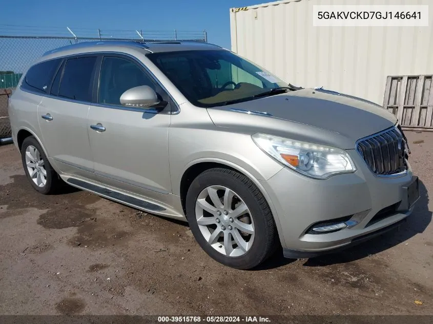 5GAKVCKD7GJ146641 2016 Buick Enclave Premium