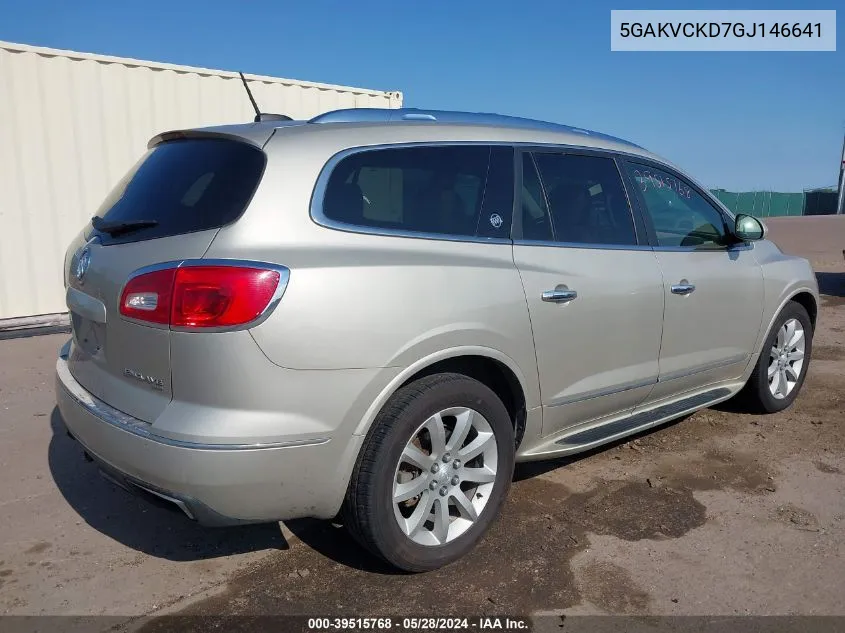 5GAKVCKD7GJ146641 2016 Buick Enclave Premium