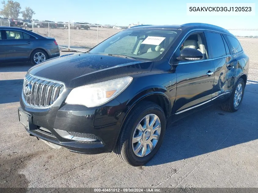 5GAKVCKD3GJ120523 2016 Buick Enclave