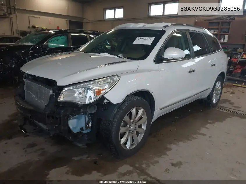 5GAKVCKD9GJ285086 2016 Buick Enclave Premium