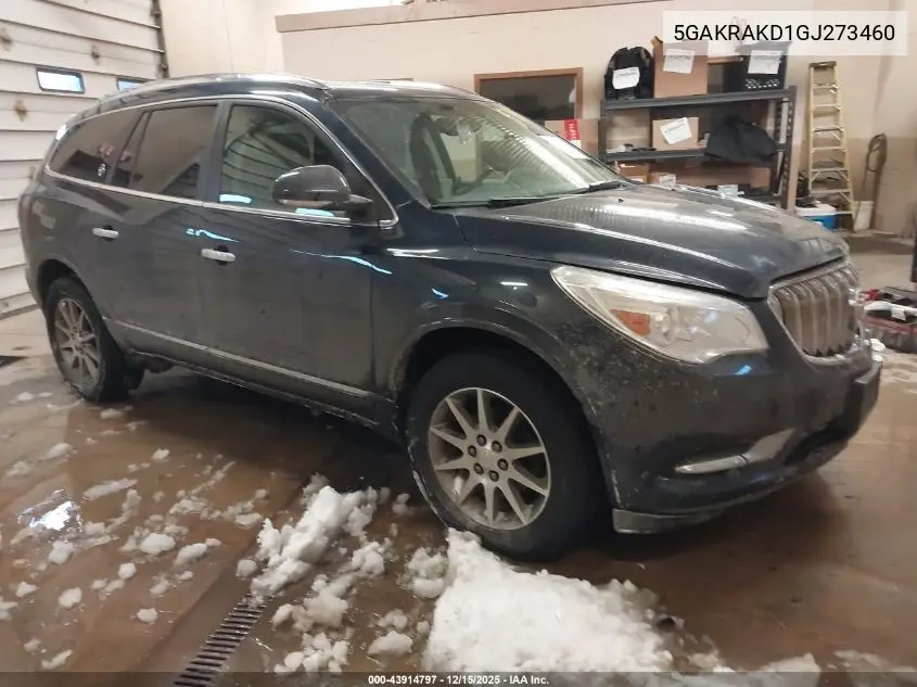 5GAKRAKD1GJ273460 2016 Buick Enclave Convenience
