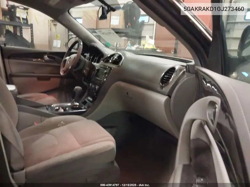 5GAKRAKD1GJ273460 2016 Buick Enclave Convenience