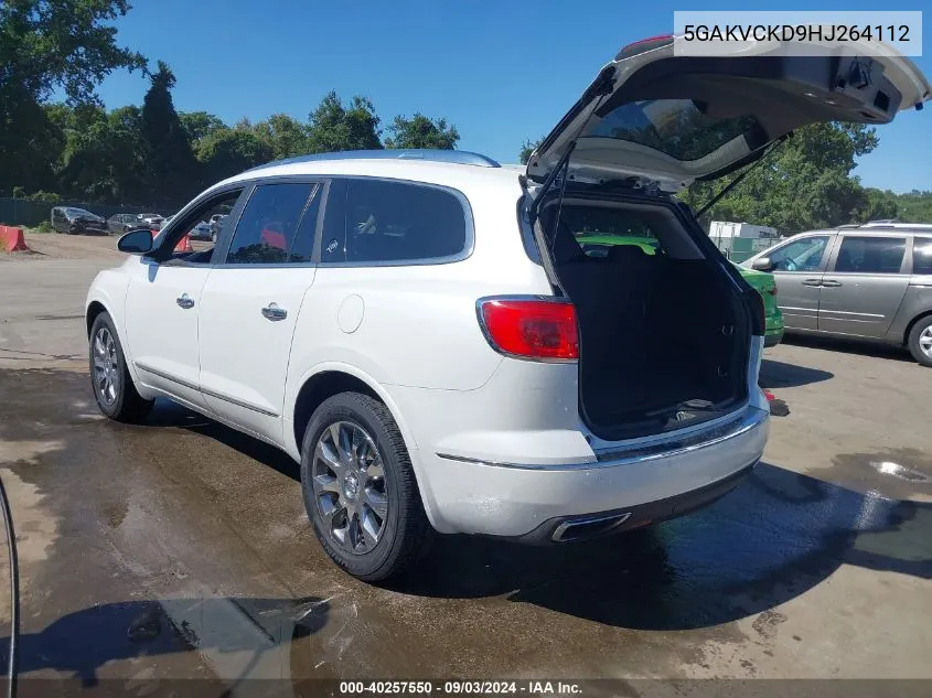 5GAKVCKD9HJ264112 2017 Buick Enclave Premium