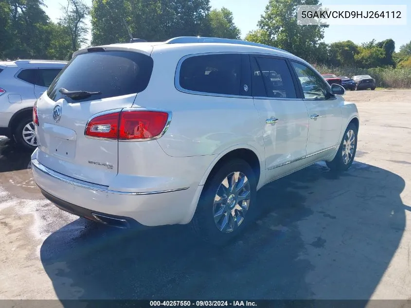 5GAKVCKD9HJ264112 2017 Buick Enclave Premium