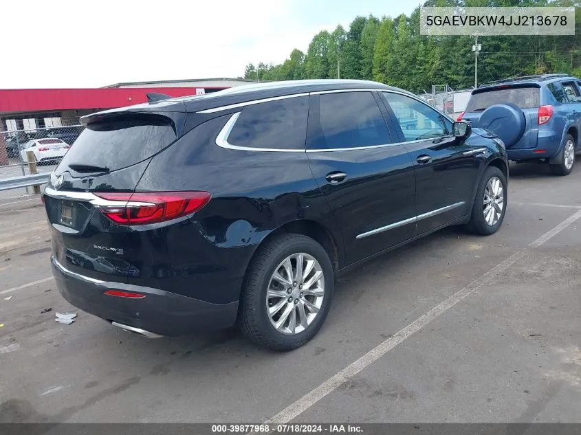 5GAEVBKW4JJ213678 2018 Buick Enclave Premium