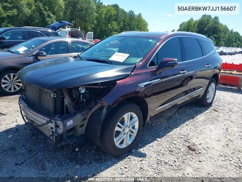 2018 Buick Enclave Essence VIN: 5GAERBKW7JJ156607 Lot: 40227101