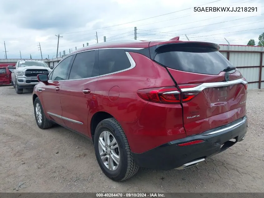 2018 Buick Enclave Essence VIN: 5GAERBKWXJJ218291 Lot: 40284470