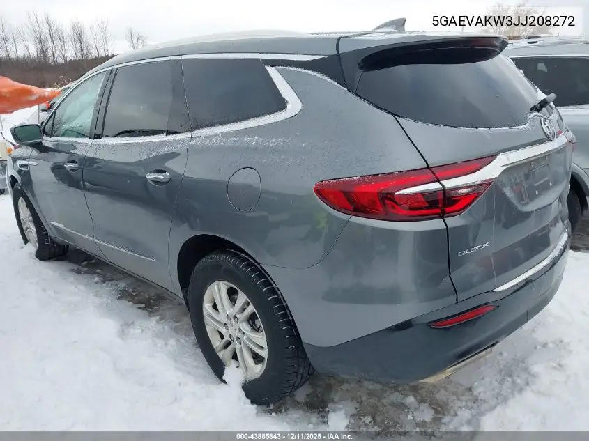 5GAEVAKW3JJ208272 2018 Buick Enclave Essence