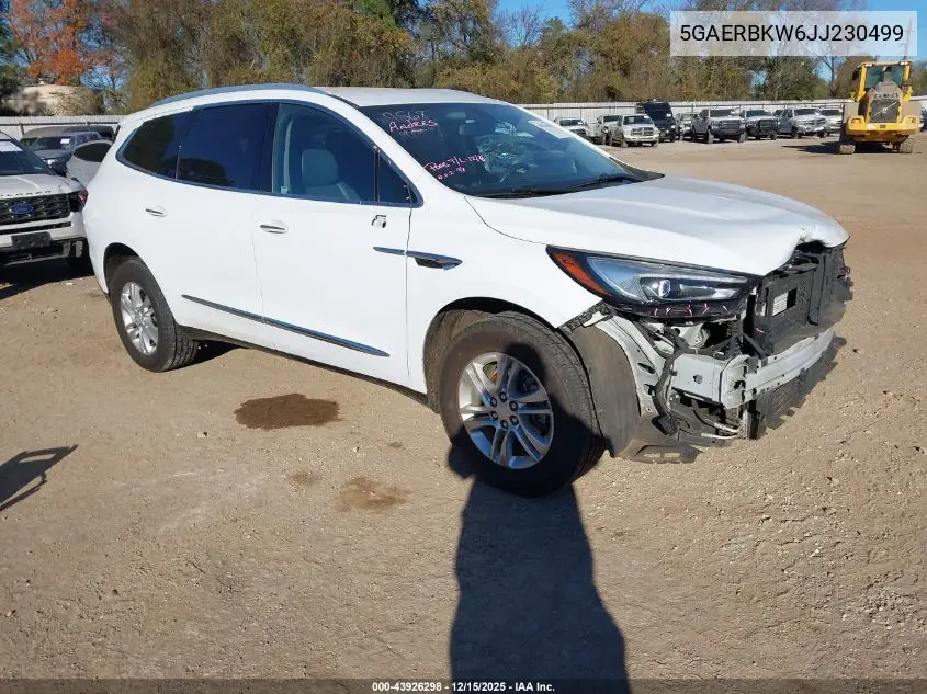 5GAERBKW6JJ230499 2018 Buick Enclave Essence
