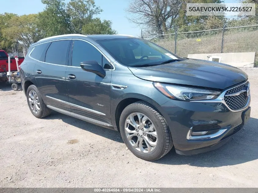 2019 Buick Enclave Awd Avenir VIN: 5GAEVCKW5KJ226527 Lot: 40264584