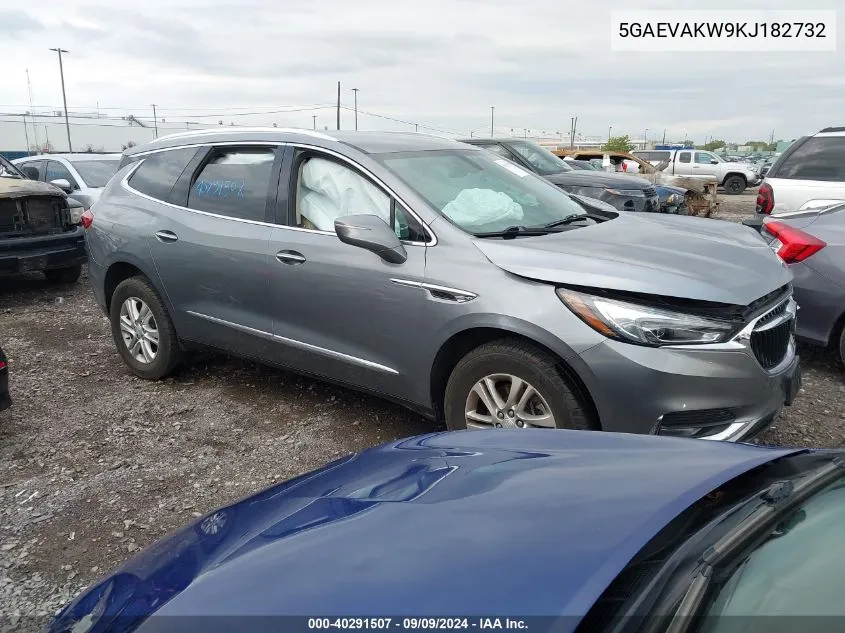 5GAEVAKW9KJ182732 2019 Buick Enclave Awd Essence