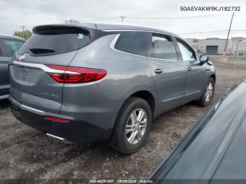 5GAEVAKW9KJ182732 2019 Buick Enclave Awd Essence