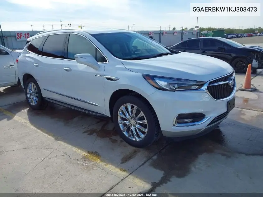 5GAERBKW1KJ303473 2019 Buick Enclave Fwd Essence