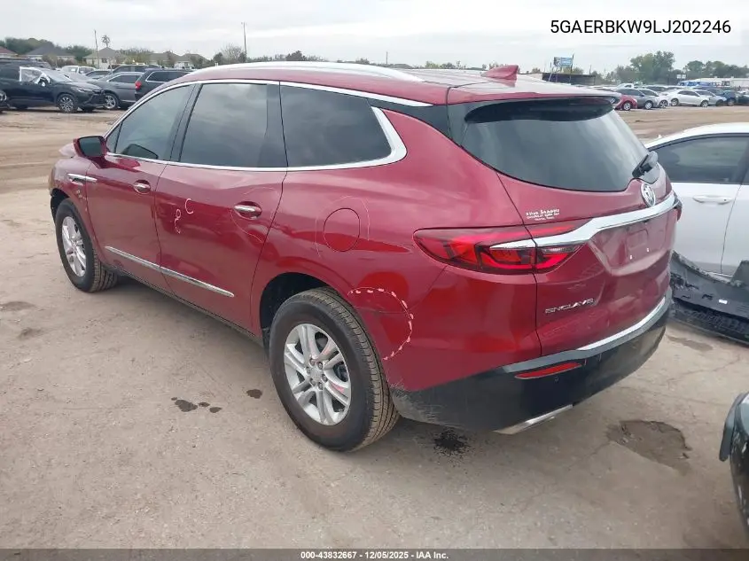 5GAERBKW9LJ202246 2020 Buick Enclave Fwd Essence