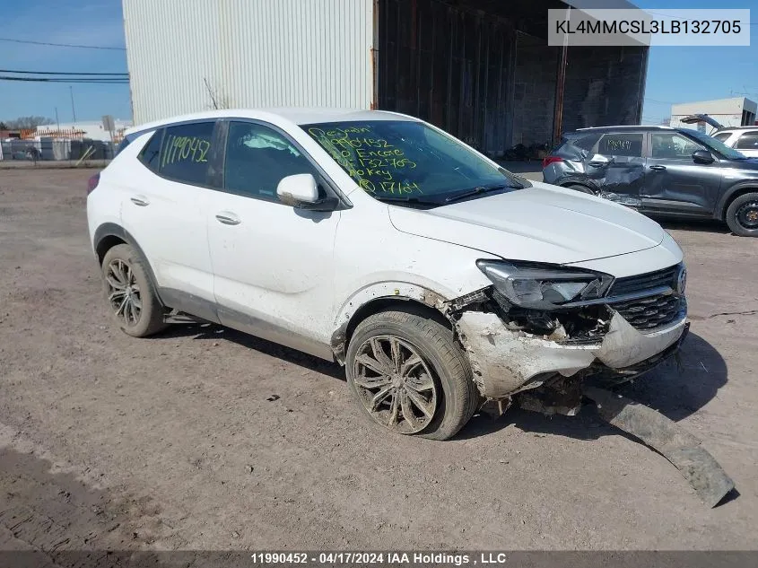 2020 Buick Encore Gx Preferred VIN: KL4MMCSL3LB132705 Lot: 11990452