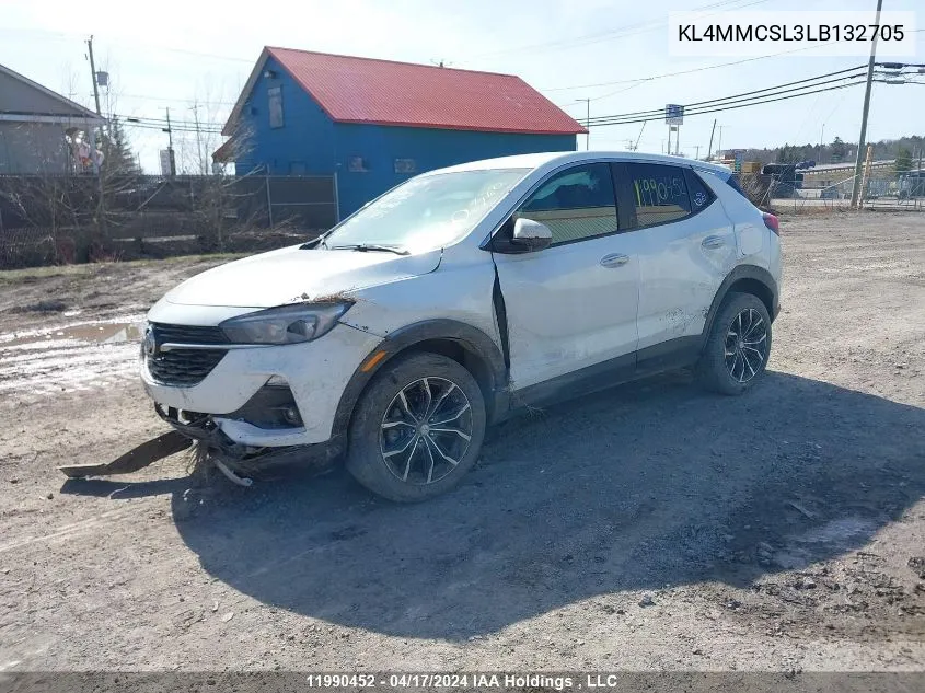 KL4MMCSL3LB132705 2020 Buick Encore Gx Preferred