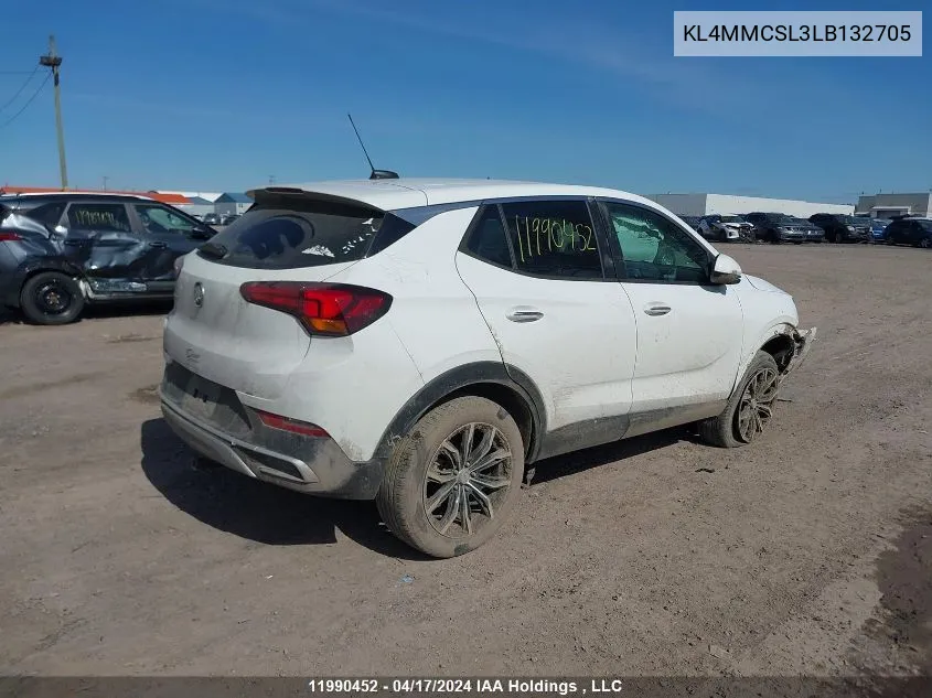 2020 Buick Encore Gx Preferred VIN: KL4MMCSL3LB132705 Lot: 11990452