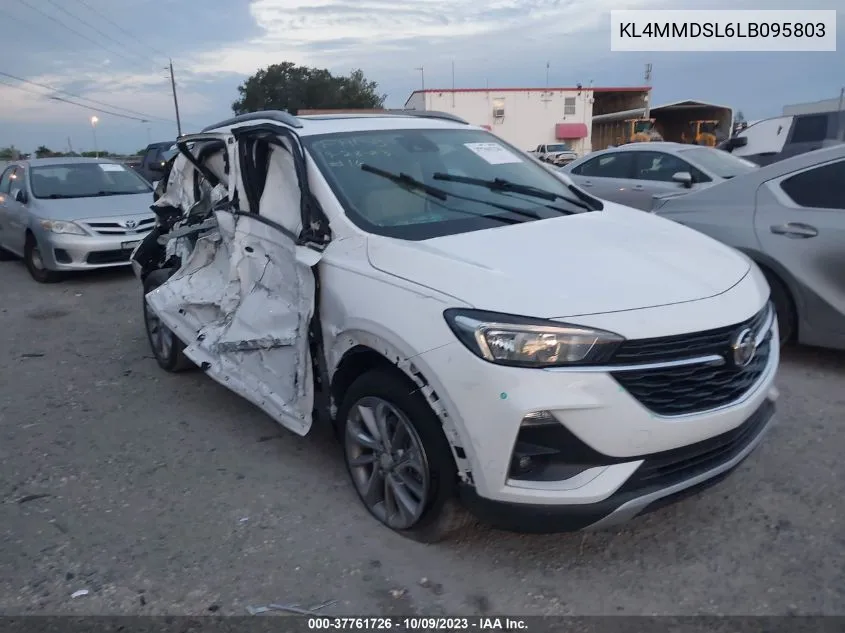 2020 Buick Encore Gx Fwd Select VIN: KL4MMDSL6LB095803 Lot: 37761726