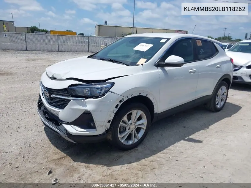 KL4MMBS20LB118262 2020 Buick Encore Gx Fwd Preferred