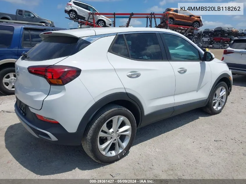 KL4MMBS20LB118262 2020 Buick Encore Gx Fwd Preferred