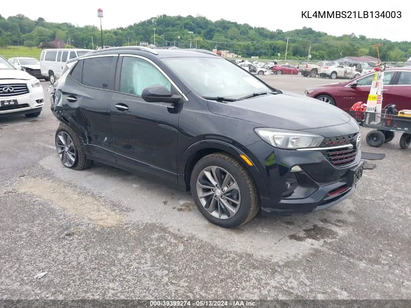 2020 Buick Encore Gx Fwd Preferred VIN: KL4MMBS21LB134003 Lot: 39399274