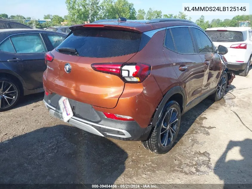 2020 Buick Encore Gx Fwd Select VIN: KL4MMDS24LB125145 Lot: 39454456