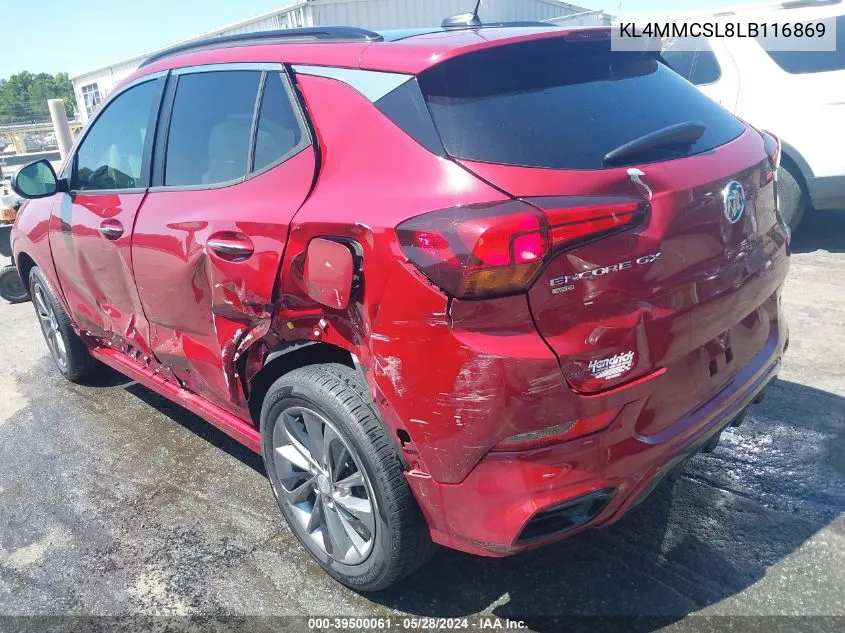 KL4MMCSL8LB116869 2020 Buick Encore Gx Awd Preferred