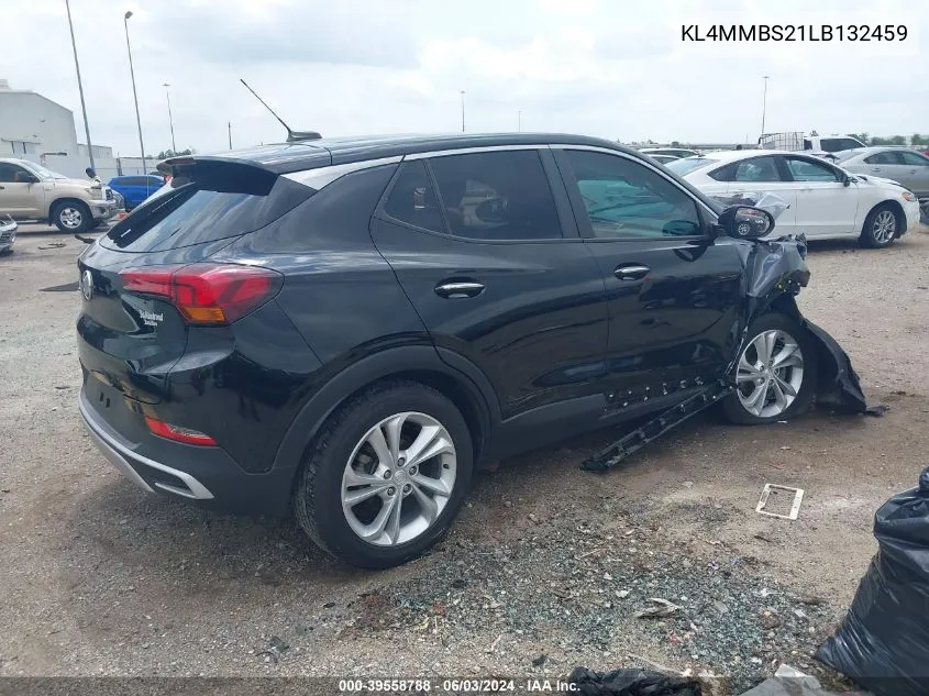 2020 Buick Encore Gx Fwd Preferred VIN: KL4MMBS21LB132459 Lot: 39558788