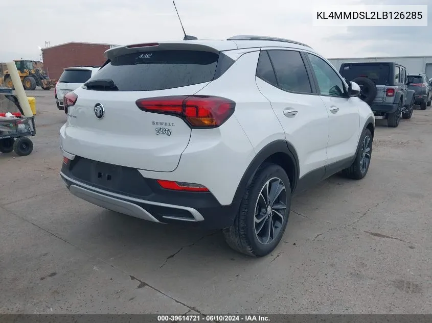 2020 Buick Encore Gx Fwd Select VIN: KL4MMDSL2LB126285 Lot: 39614721