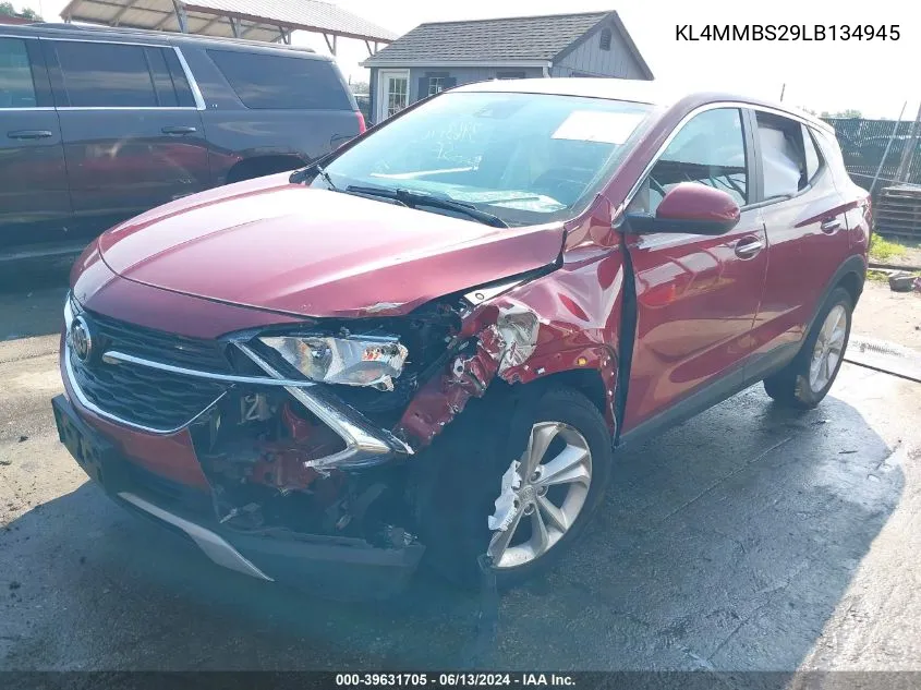 KL4MMBS29LB134945 2020 Buick Encore Gx Fwd Preferred