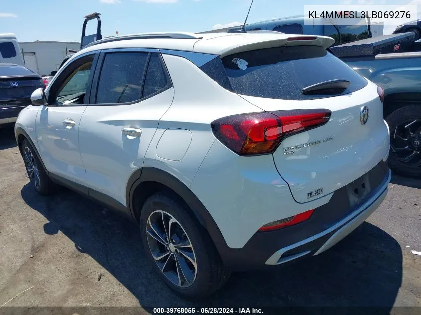 2020 Buick Encore Gx Awd Select VIN: KL4MMESL3LB069276 Lot: 39768055