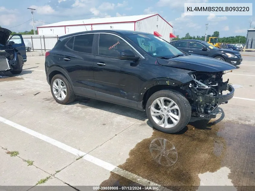 KL4MMBS20LB093220 2020 Buick Encore Gx Fwd Preferred