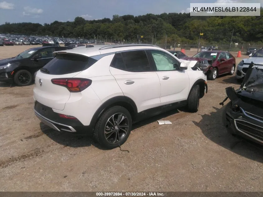 2020 Buick Encore Gx Awd Select VIN: KL4MMESL6LB122844 Lot: 39972694